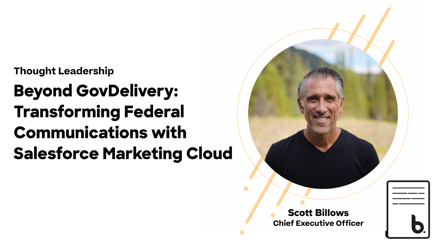 Beyond GovDelivery: Transforming Federal Communications with Salesforce Marketing Cloud