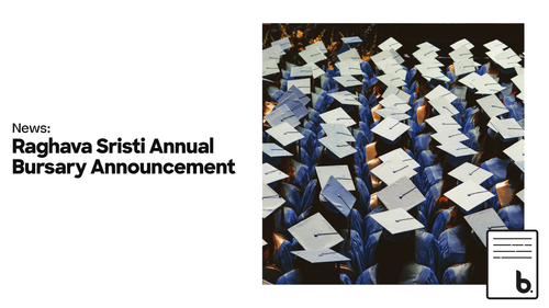 Raghava Srista Annual Bursary Announcement
